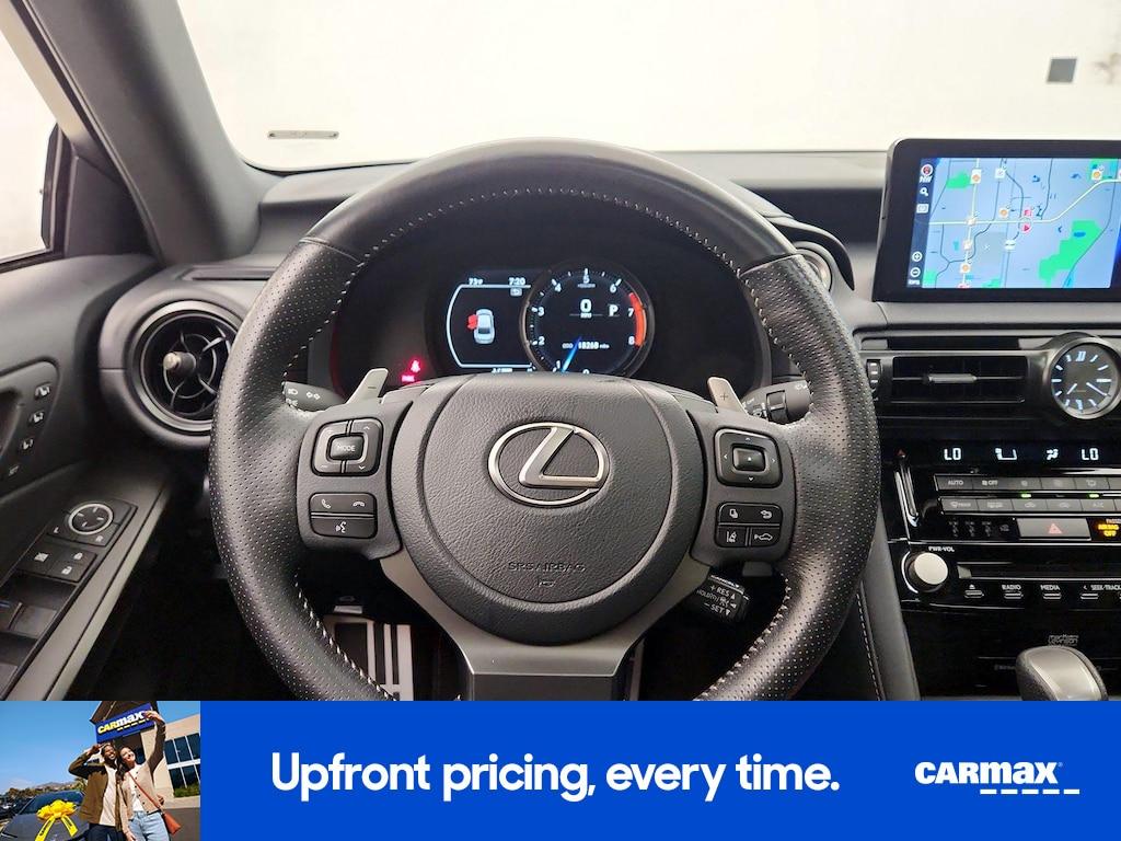 used 2023 Lexus IS 350 car, priced at $44,998