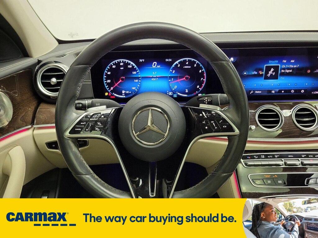 used 2021 Mercedes-Benz E-Class car, priced at $33,998