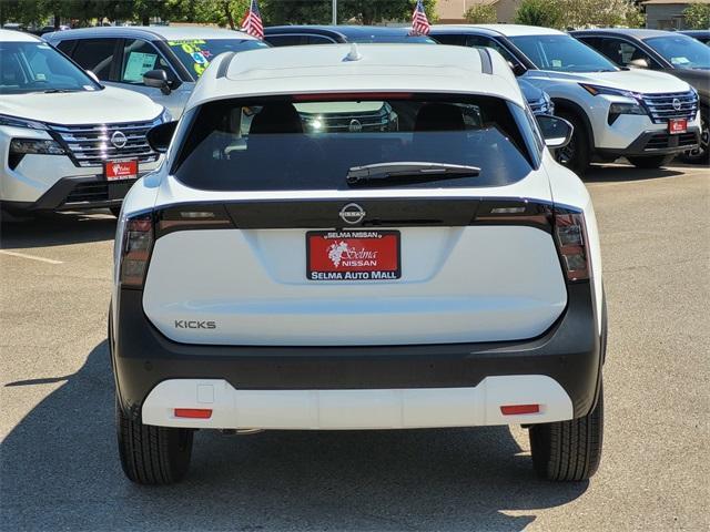 new 2025 Nissan Kicks car, priced at $24,651