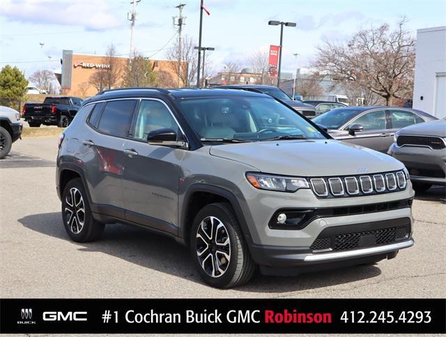 used 2022 Jeep Compass car, priced at $23,743