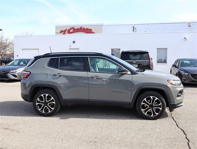 used 2022 Jeep Compass car, priced at $23,743