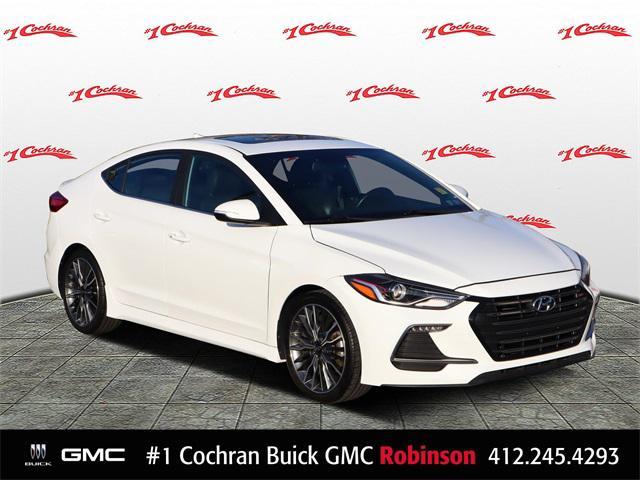 used 2018 Hyundai Elantra car, priced at $13,672