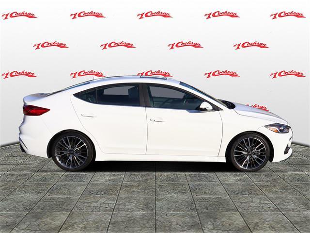 used 2018 Hyundai Elantra car, priced at $13,672