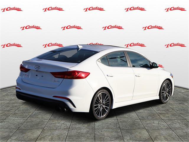 used 2018 Hyundai Elantra car, priced at $13,672