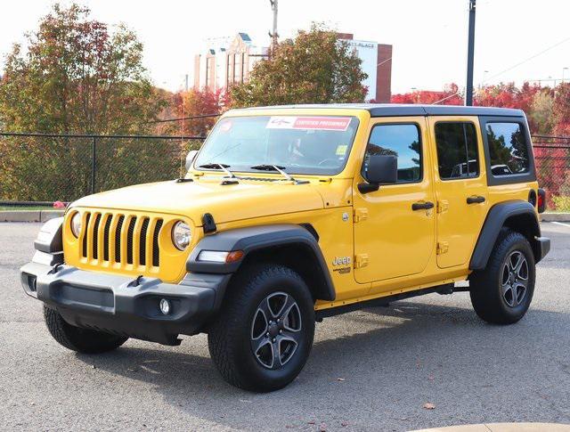 used 2019 Jeep Wrangler Unlimited car, priced at $24,331