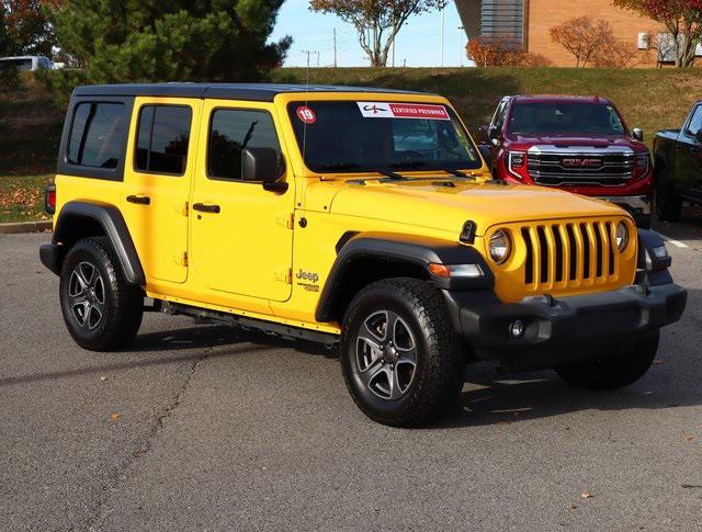 used 2019 Jeep Wrangler Unlimited car, priced at $24,962