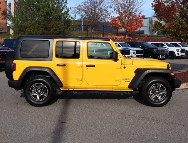 used 2019 Jeep Wrangler Unlimited car, priced at $24,331