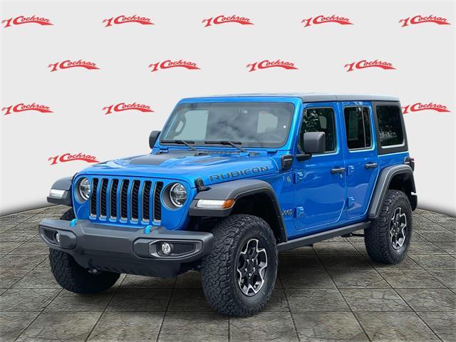 used 2022 Jeep Wrangler Unlimited 4xe car, priced at $34,974
