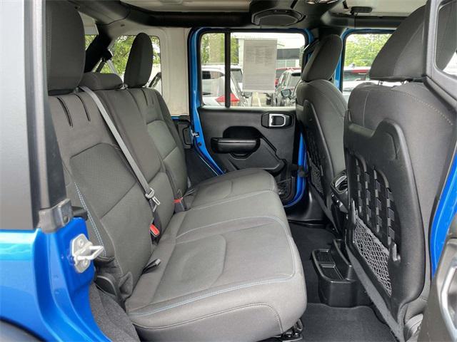 used 2022 Jeep Wrangler Unlimited 4xe car, priced at $34,974