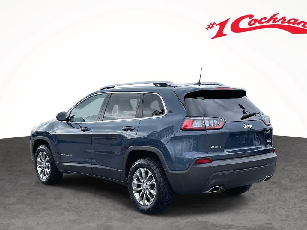 used 2021 Jeep Cherokee car, priced at $21,500