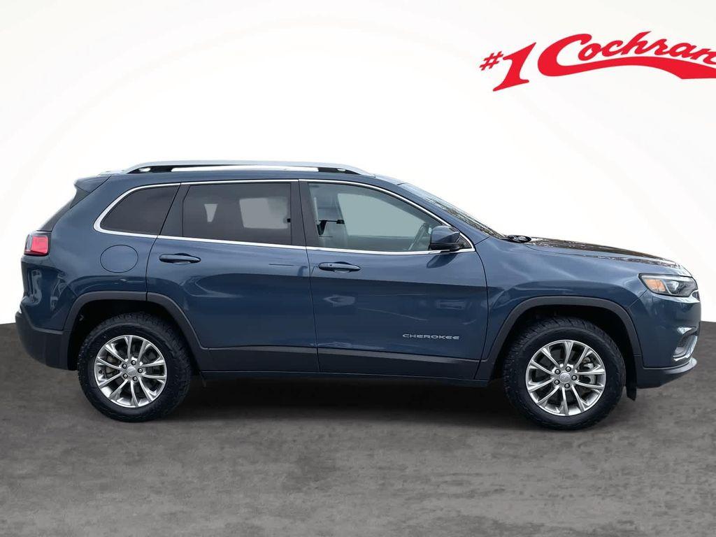 used 2021 Jeep Cherokee car, priced at $21,500