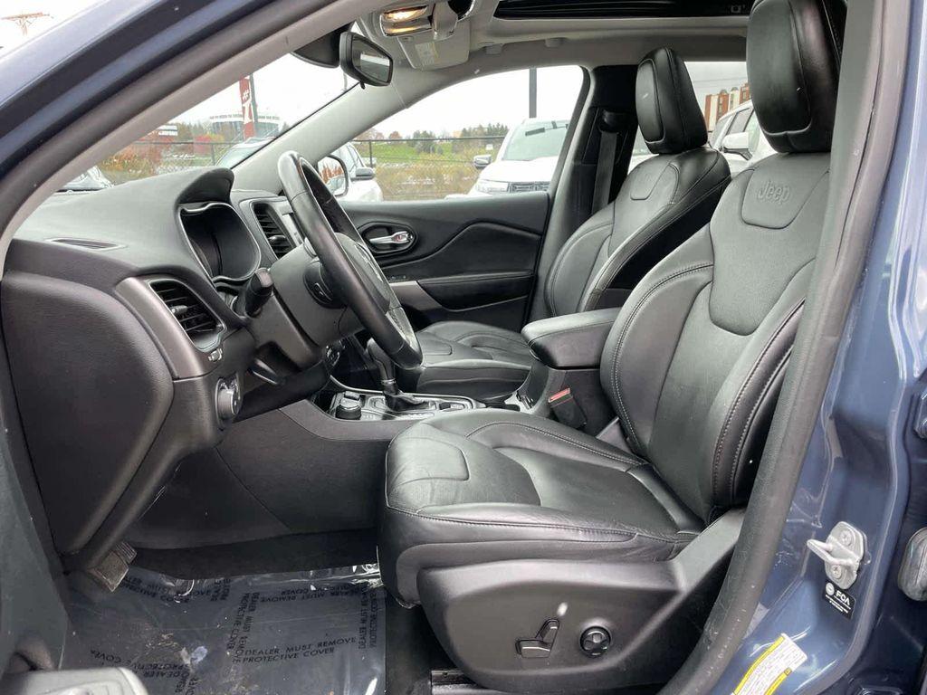 used 2021 Jeep Cherokee car, priced at $21,500