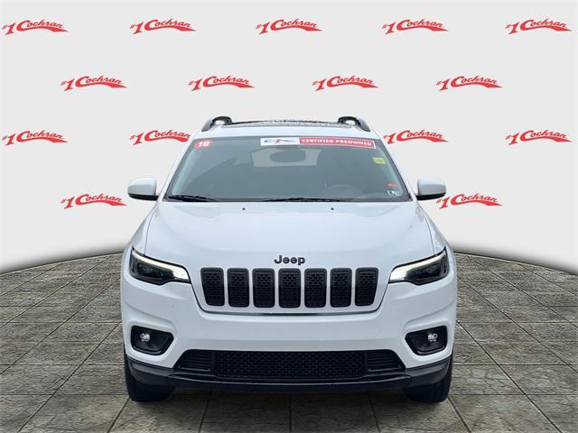 used 2019 Jeep Cherokee car, priced at $17,321