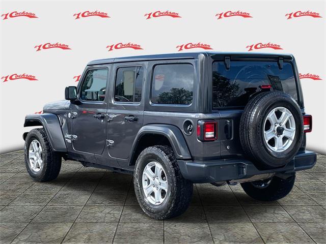 used 2019 Jeep Wrangler Unlimited car, priced at $24,790