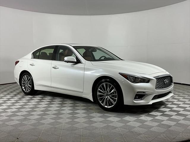 new 2024 INFINITI Q50 car, priced at $45,681