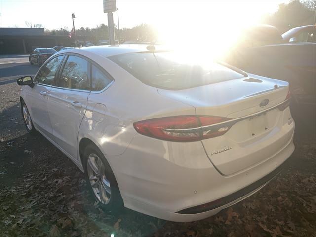 used 2018 Ford Fusion car, priced at $13,899