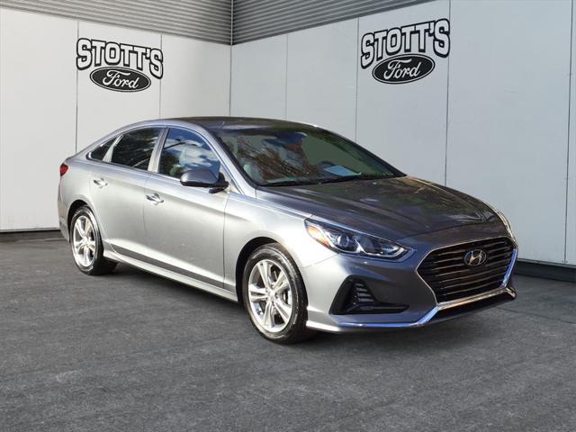 used 2018 Hyundai Sonata car, priced at $16,500