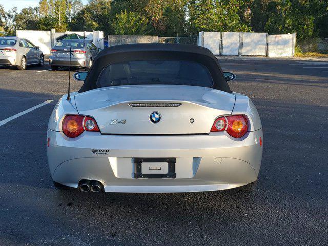 used 2004 BMW Z4 car, priced at $9,998