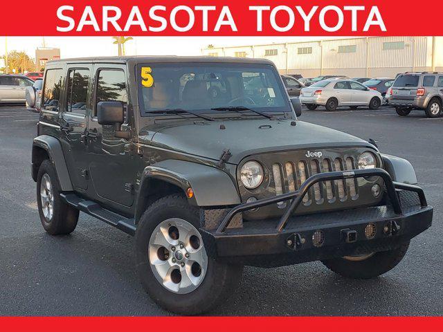 used 2015 Jeep Wrangler Unlimited car, priced at $11,995