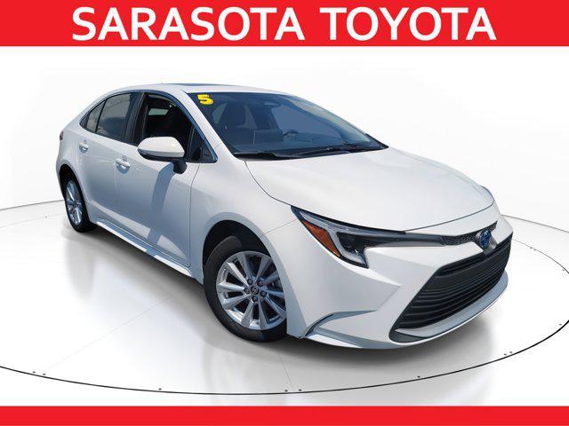 used 2025 Toyota Corolla Hybrid car, priced at $21,499