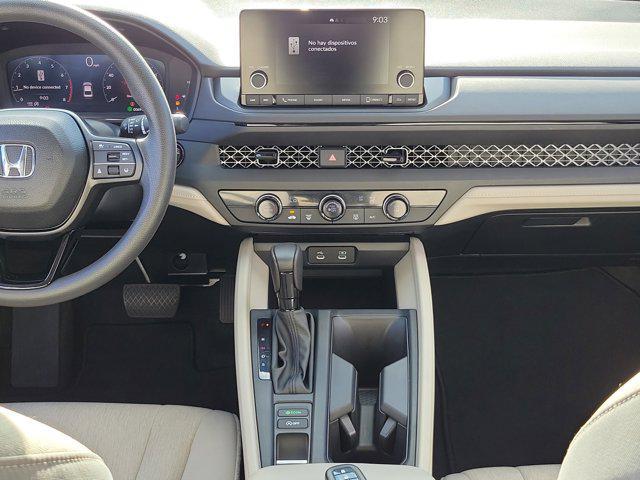 used 2025 Honda Accord car, priced at $23,934
