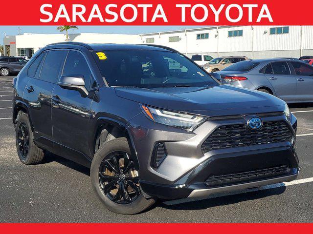 used 2023 Toyota RAV4 Hybrid car, priced at $31,399