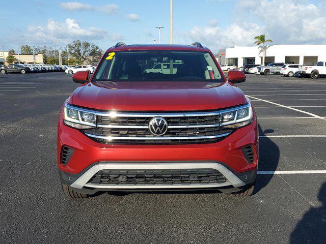 used 2022 Volkswagen Atlas car, priced at $24,705