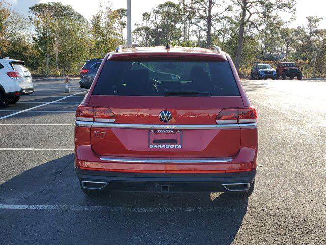 used 2022 Volkswagen Atlas car, priced at $24,705