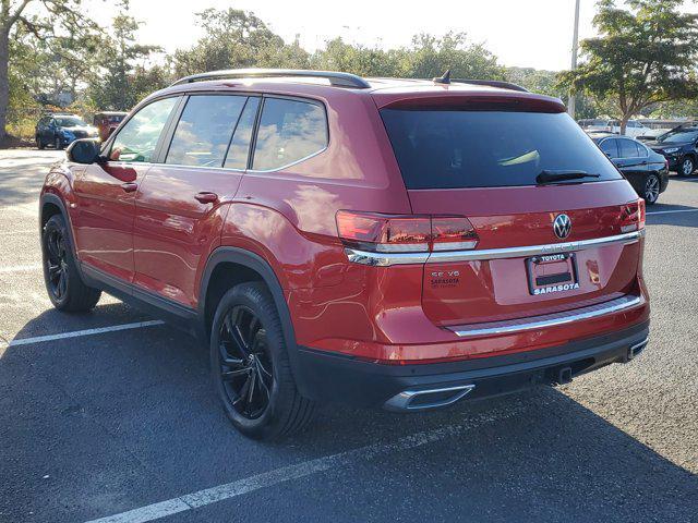 used 2022 Volkswagen Atlas car, priced at $24,705