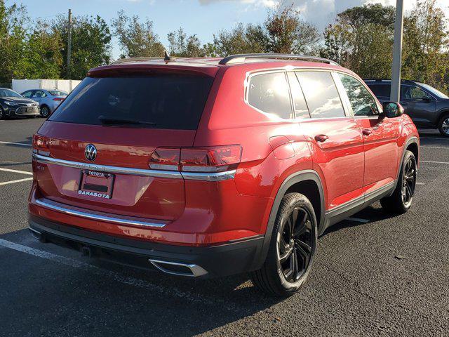 used 2022 Volkswagen Atlas car, priced at $24,705