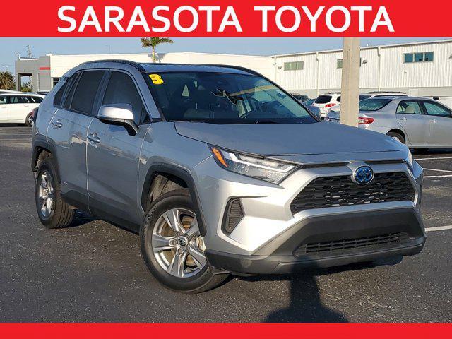 used 2023 Toyota RAV4 Hybrid car, priced at $28,495