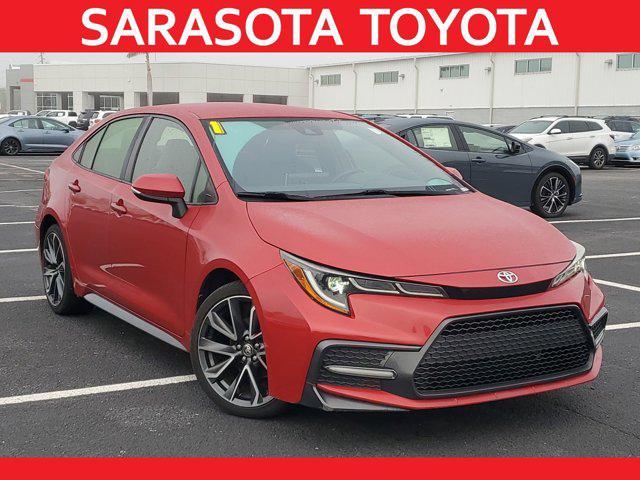 used 2021 Toyota Corolla car, priced at $14,495