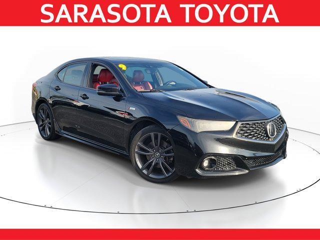 used 2019 Acura TLX car, priced at $16,800