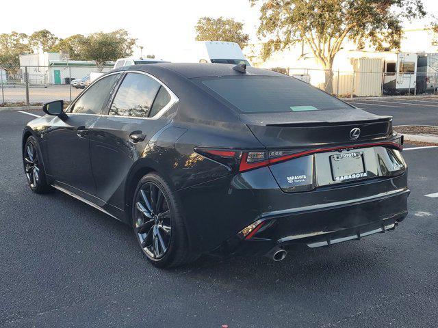 used 2023 Lexus IS 350 car, priced at $39,995