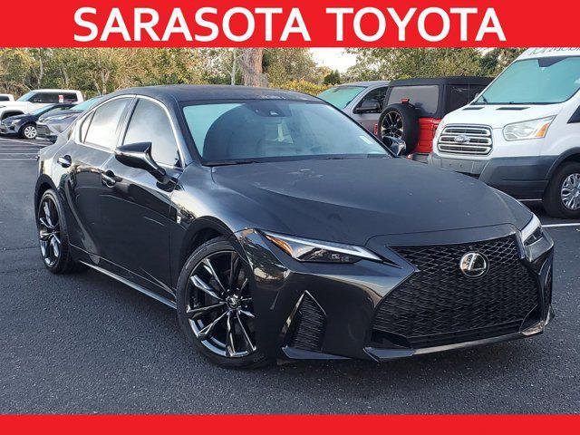 used 2023 Lexus IS 350 car, priced at $41,495