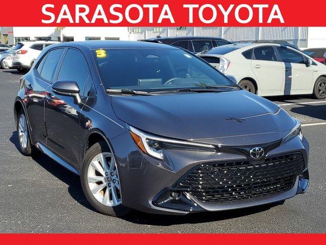 used 2023 Toyota Corolla Hatchback car, priced at $22,495