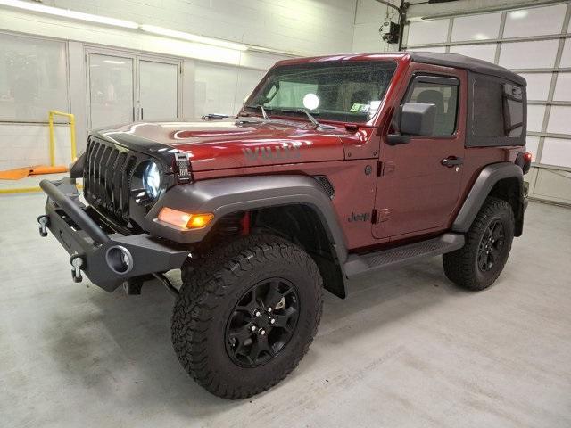 used 2021 Jeep Wrangler car, priced at $30,600