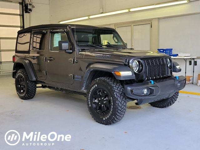 used 2023 Jeep Wrangler 4xe car, priced at $34,600