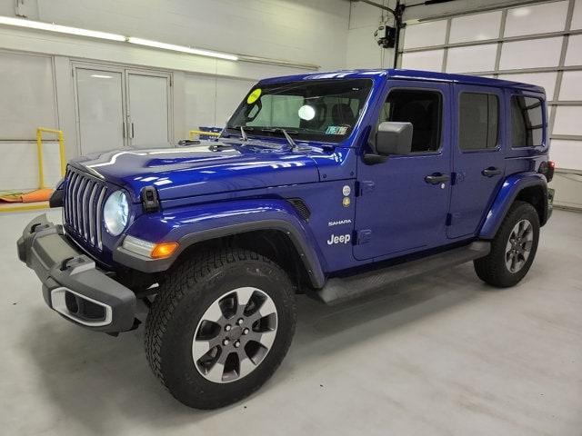 used 2020 Jeep Wrangler Unlimited car, priced at $36,700