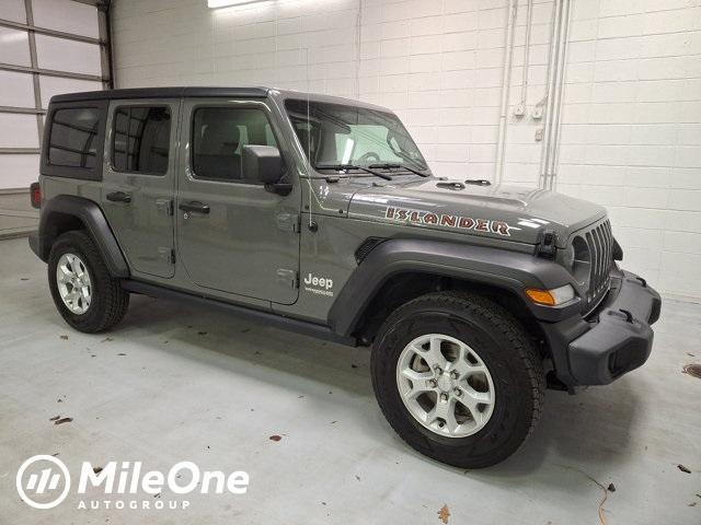 used 2021 Jeep Wrangler Unlimited car, priced at $30,900