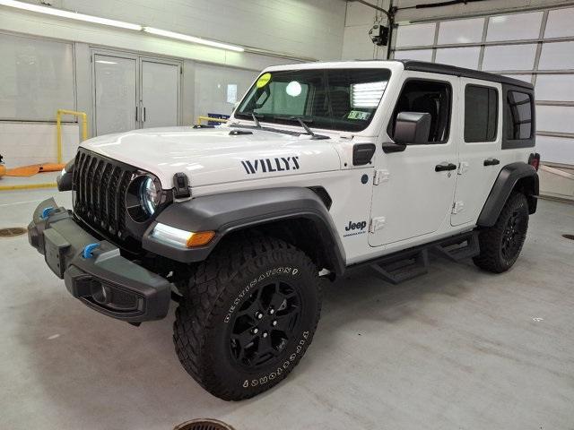 used 2023 Jeep Wrangler 4xe car, priced at $36,800