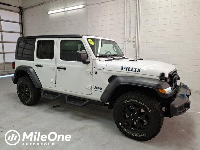 used 2023 Jeep Wrangler 4xe car, priced at $36,800