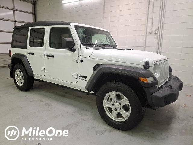 used 2022 Jeep Wrangler Unlimited car, priced at $32,600