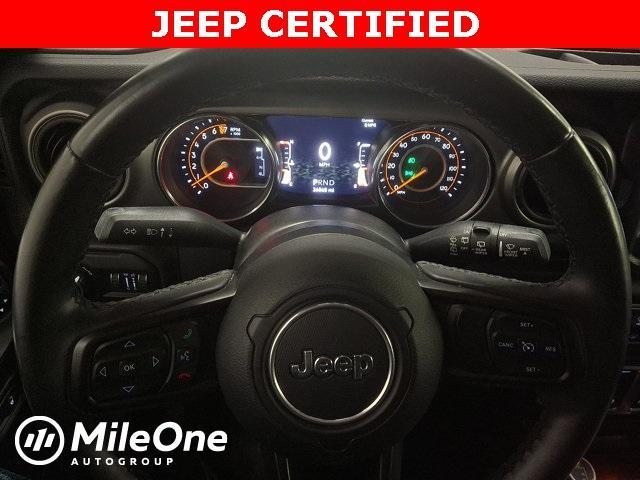 used 2021 Jeep Wrangler car, priced at $30,600