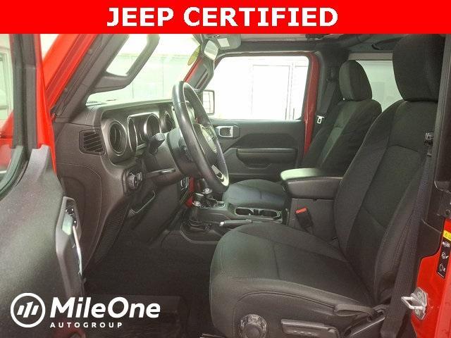 used 2021 Jeep Wrangler car, priced at $30,600