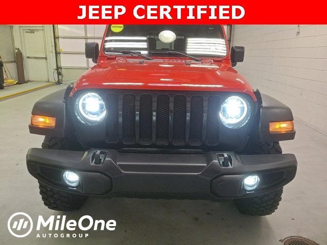 used 2021 Jeep Wrangler car, priced at $30,600