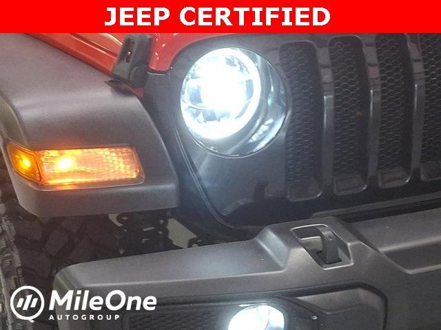 used 2021 Jeep Wrangler car, priced at $30,600