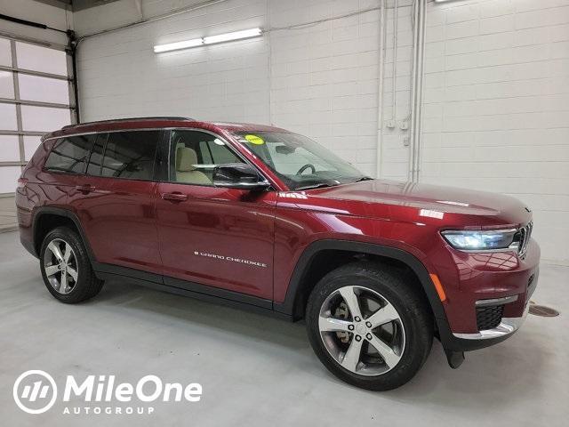 used 2021 Jeep Grand Cherokee L car, priced at $31,100