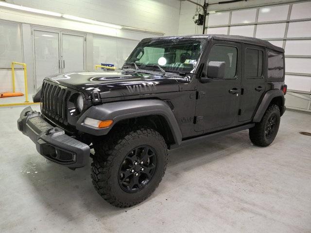 used 2021 Jeep Wrangler Unlimited car, priced at $33,700