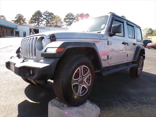 used 2020 Jeep Wrangler Unlimited car, priced at $35,900